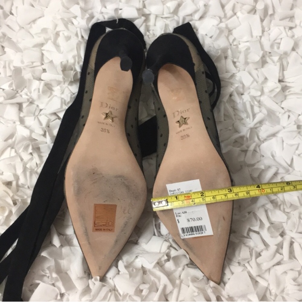 Dior Lovely-D Ankle Wrap Heel - Picture 5 of 7